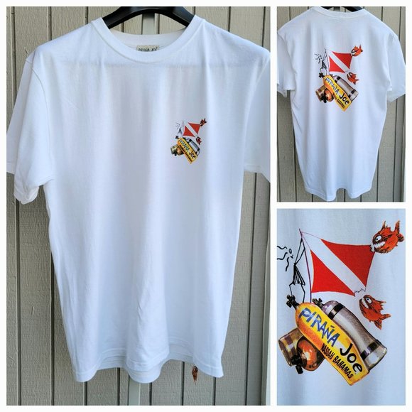 Pirana Joe | Shirts | Bahamas Tshirt Mens Large Graphics Frontback ...